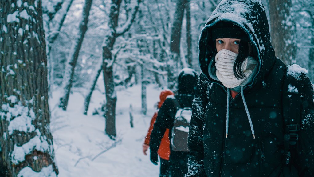 layer clothes for changing conditions