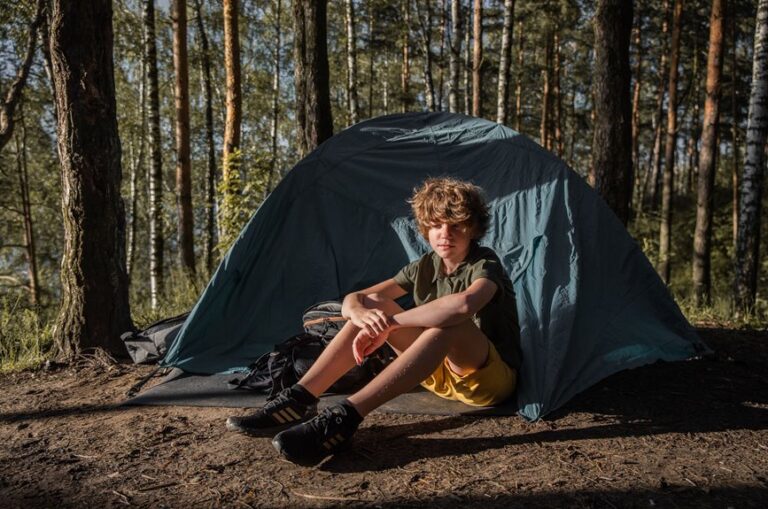 outdoor camping boosts wellbeing