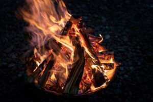 safe small contained campfire