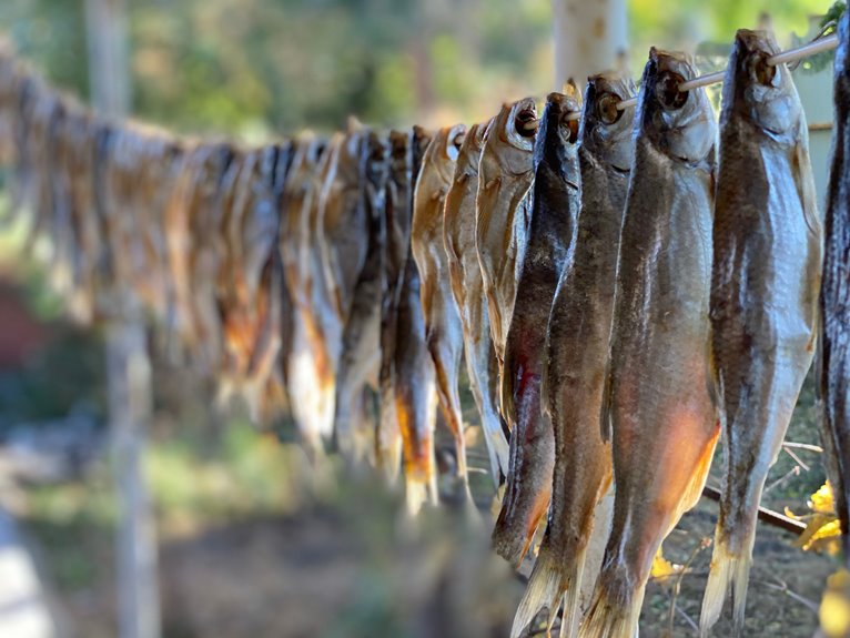 seasonal diets of fish