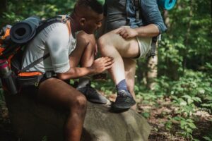 wear well fitted moisture wicking socks